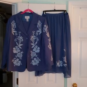 NWOT Victor Costa Occasion 3 piece suit